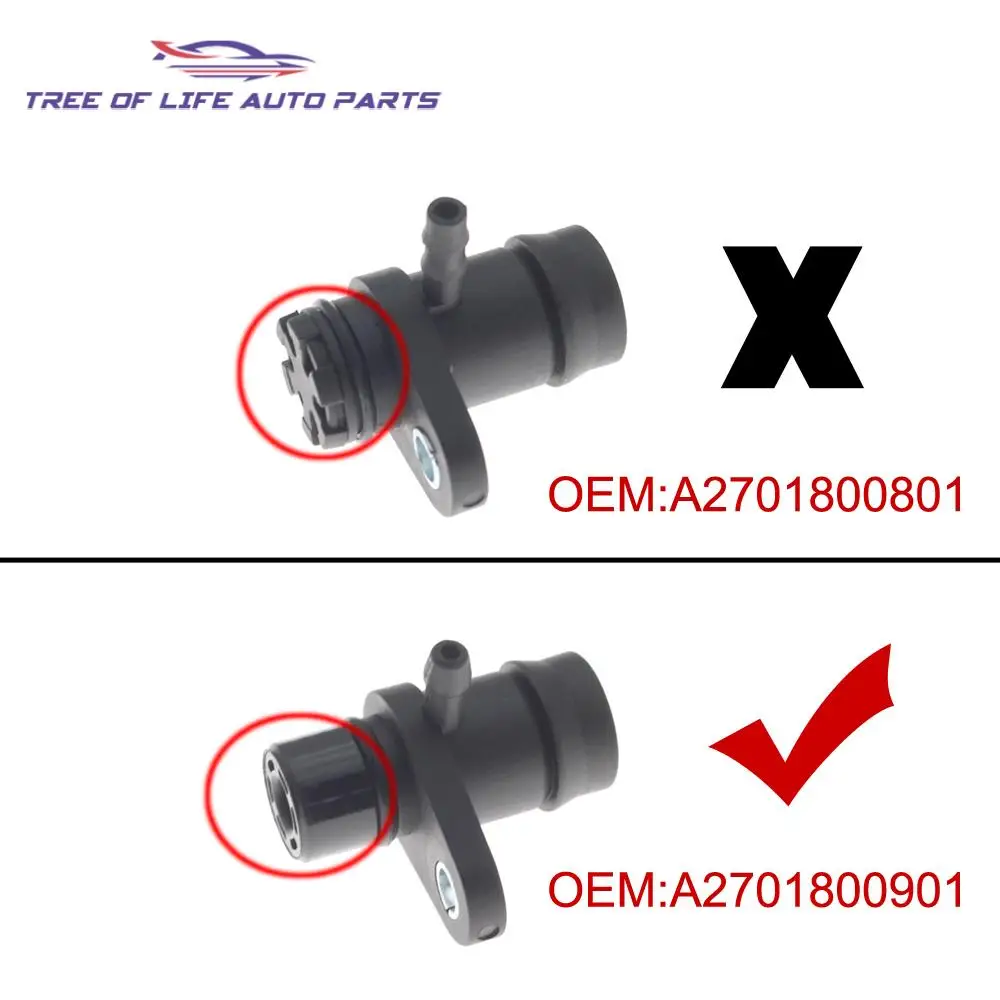 1/2/5/10 A2701800901 Vacuum Brake Pump Valve Repair Kit For Mercedes C E CLA GLA GLC V SLK Class M270 M274 2014-2701800901 abs brake booster pump