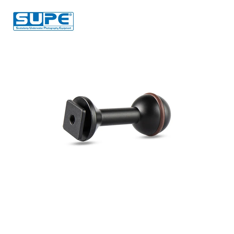 ScubaLamp Diving Shell Cold Hot Shoe Adapter Ball Adaptor Mount Base Connector Gopro Tg6 5 Camera Housing Underwater Photography