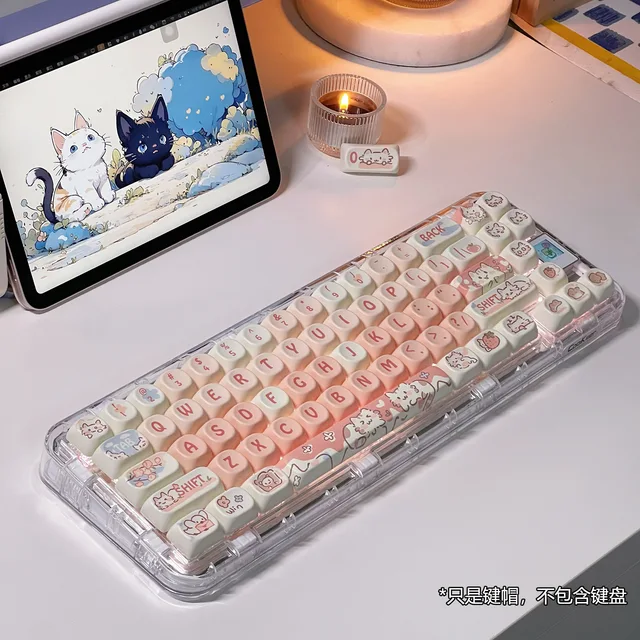 moa MOA Height Mi White Light Pink Strawberry Kitten Mi Heat