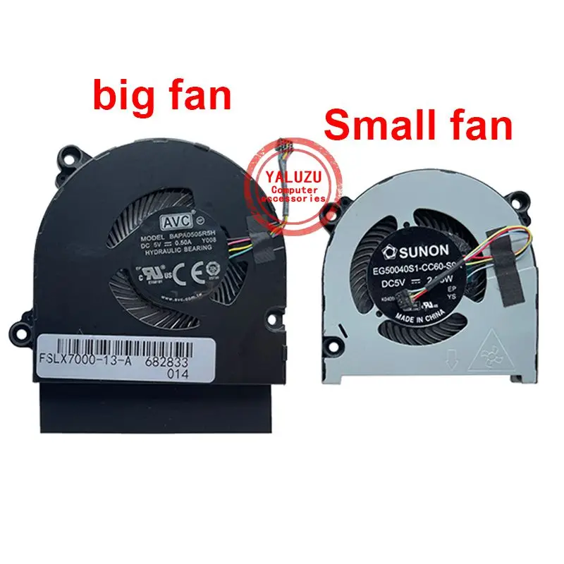 

NEW Laptop CPU GPU Cooling Fan For Lenovo CHAO 7000-13 IdeaPad V330S-13 320s-13IKB 81AK Wei 6 14IKB 5F10R08025 5F10R07994 FK2X