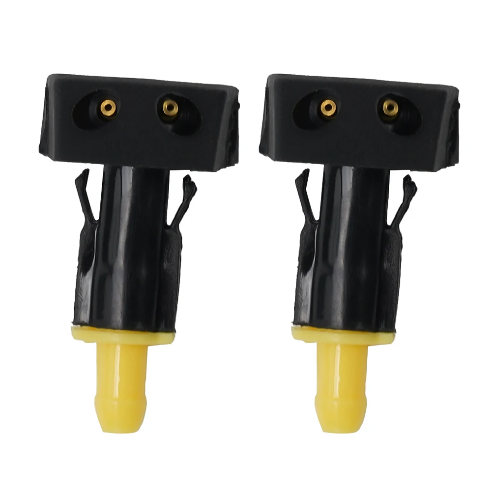

High Quality Practical Spray Nozzle Washer 1Pair Windscreen Windshield Accessories Assembly Car For Nissan TIIDA