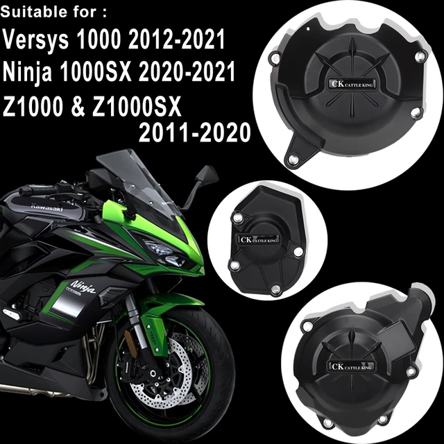 Motorfiets Z1000 Cnc Motor Clear Clutch Cover & Lente Retainer R Voor Kawasaki Z1000 Z 1000 2016 2017 2018 2019 2020 2021 Accessoires (Color : 1 UK