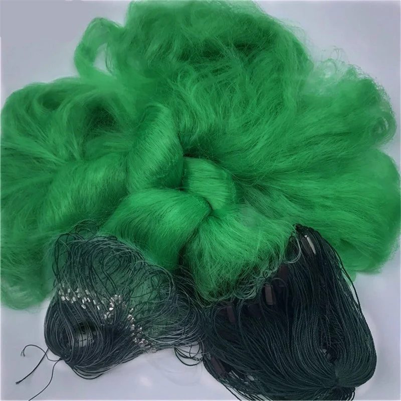 

3 Layers Gill Net Fishing Net 100m Length 3m Depth Strong Sticky Fish Net Diameter 2.5mm Nylon Sinking Net Hand Cast Network