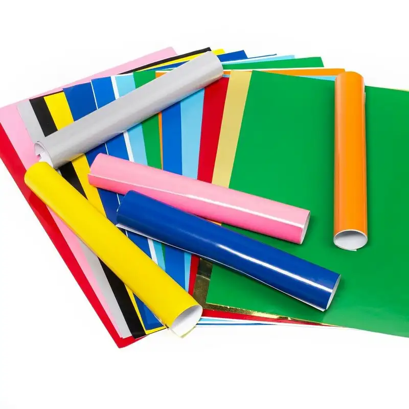 Permanent Adhesive Vinyl Matte Metal Colors Vinyl Sheets for Christmas Halloween Party Home Decoration Stickers Craft Cars Decal - Image 3