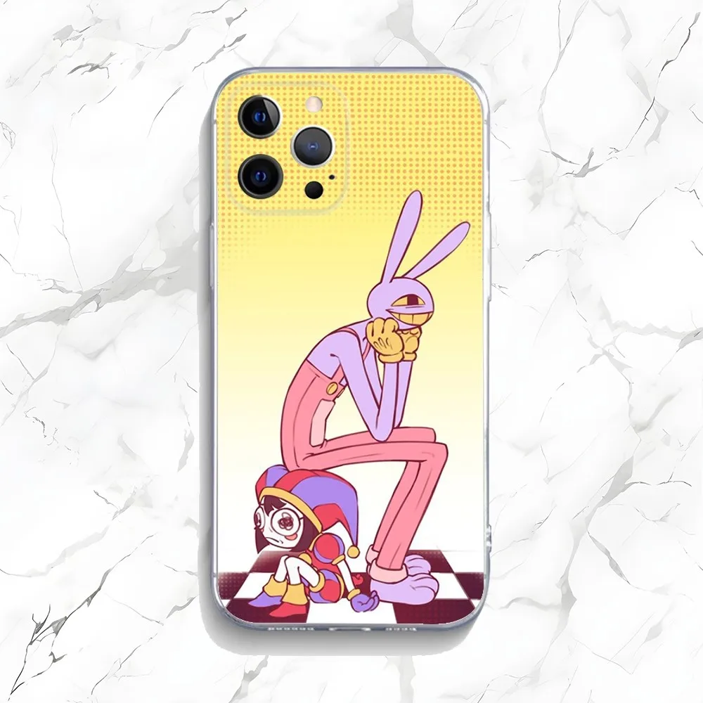 Premium Transparent Silicone Phone Case - Soft and Durable Design