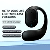 Wireless Headphones Bluetooth Headset With Microphone Bone Conduction Handsfree Noise Canceling Earphones For Driving Audifonos 3