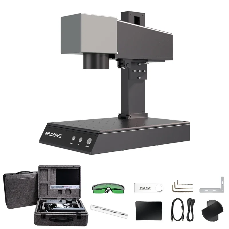 

Fiber Laser Marking Machine M1 Pro High-Precision Metal Nameplate Engraver Portable Engraving Industrial Desktop