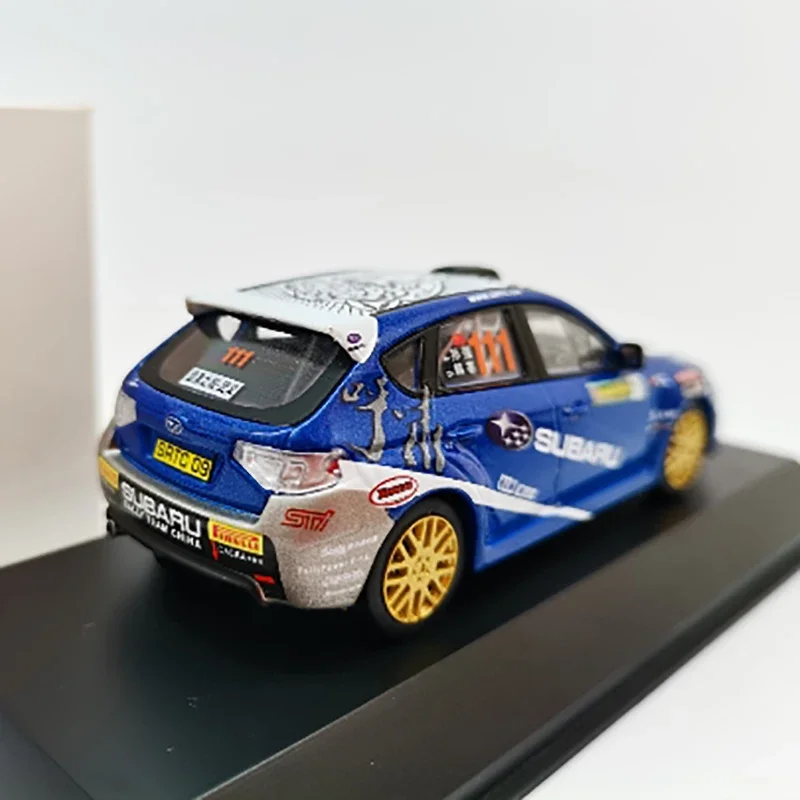 1/43 Scale Japanese Subaru Impreza Wrx Sti #111 Racing