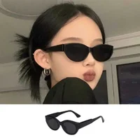 Lunettes de soleil œil de chat pour femmes, nouvel arrivage, ovales, vintage, elliptiques, carrées, pour dames 5