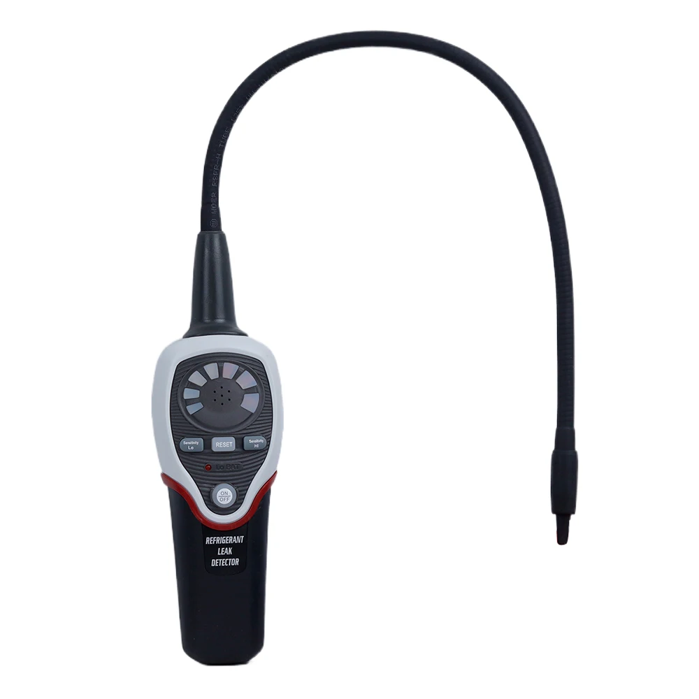 Refrigerant Leak Detector Refrigerant Halogen Leak Detector Tester Meter RLD-382P Refrigeration System Leak Detector R410A R134A R407C R404A R22