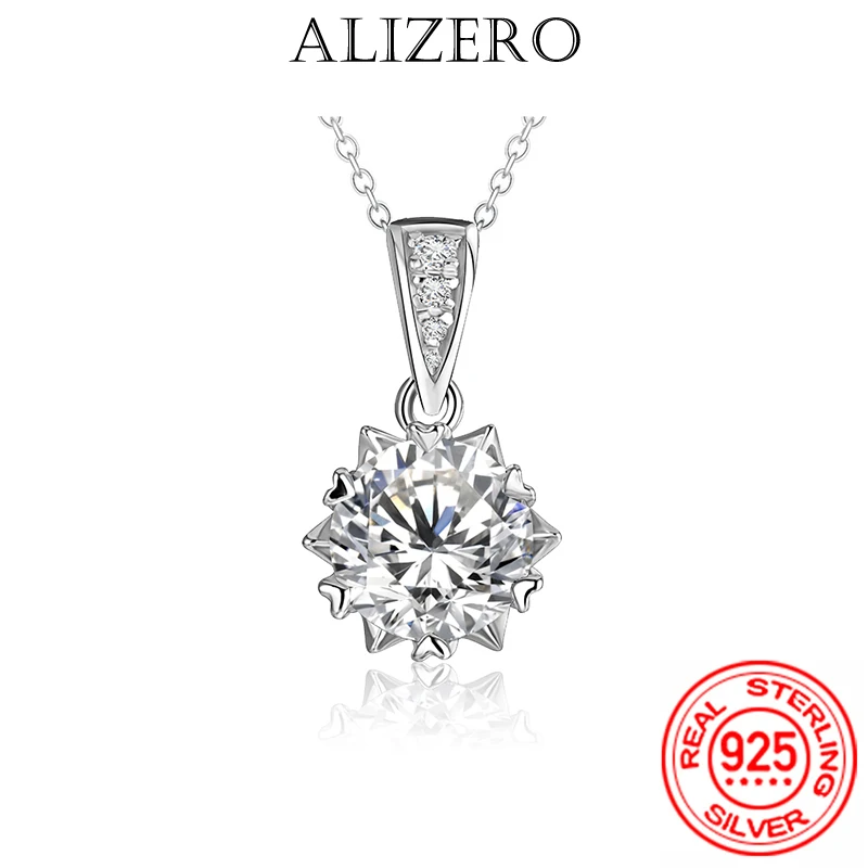 

1Carat D Color Moissanite Pendant Necklace For Women Diamonds Pendant With GRA Certificate Neck Chain Fine Jewelry Wedding Gift