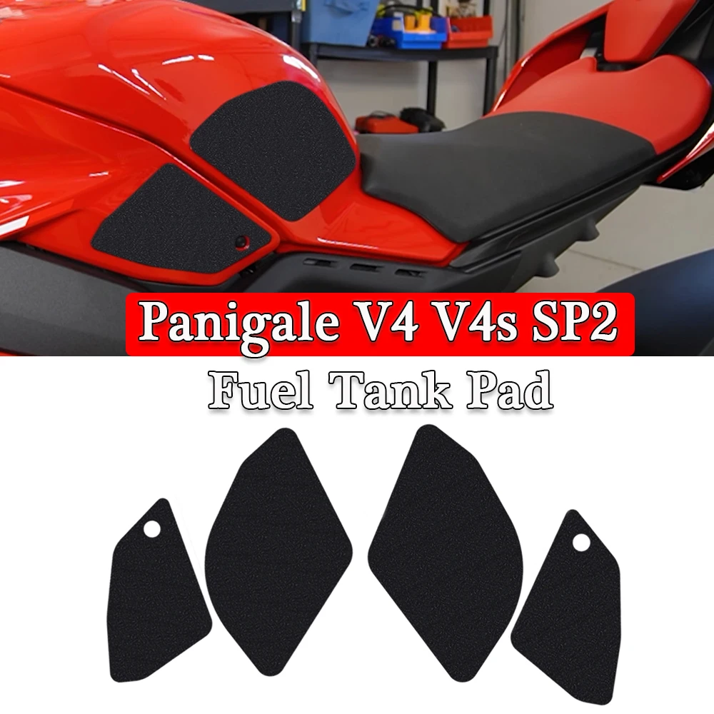 

For Panigale V4s Fuel Tankpad Motorcycle Tank Pad For Ducati Panigale V4 V4S SP2 Accessories Anti-scratch Stickers Knee Traction