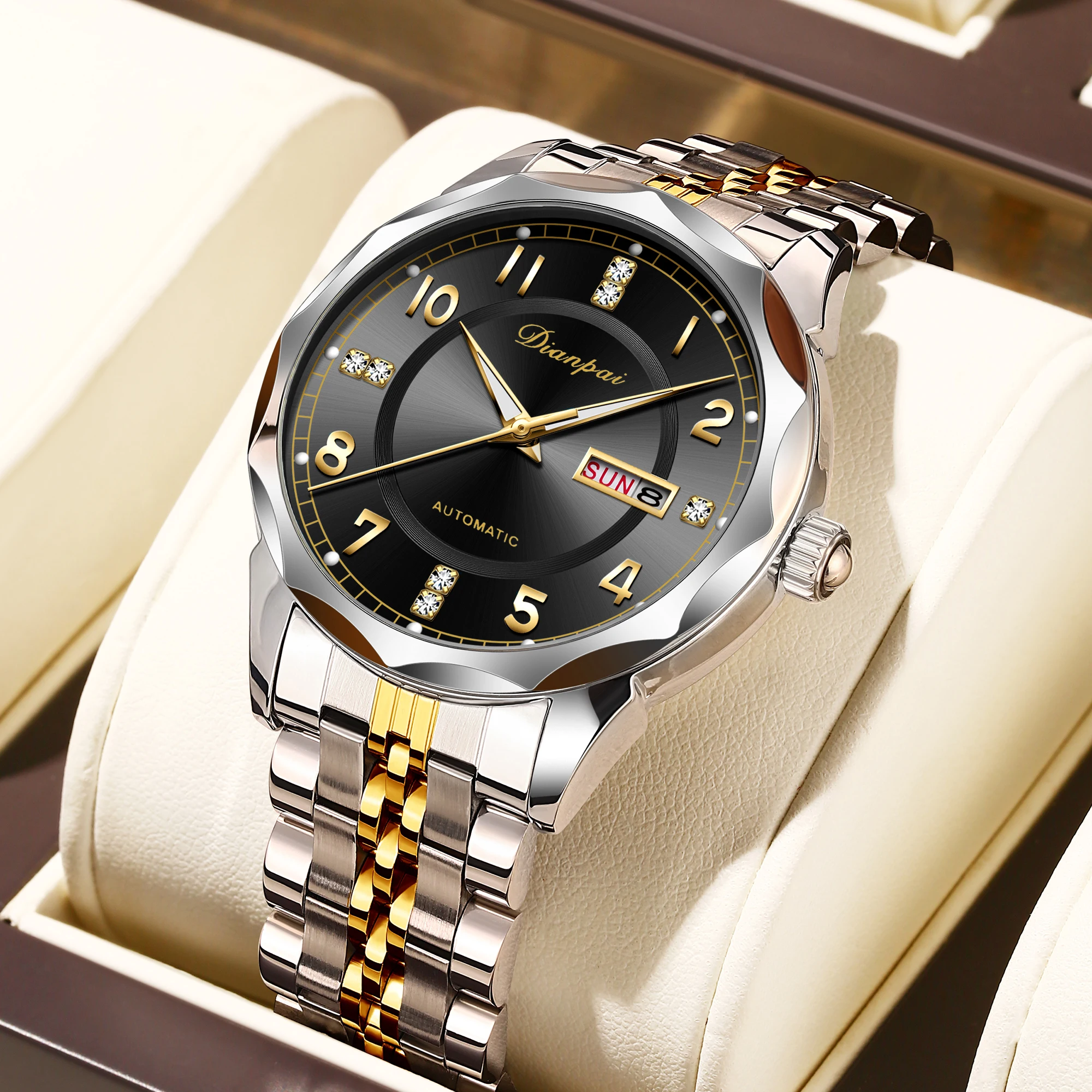 Dianpai Digital Men's Fully Automatic Mechanical Watch