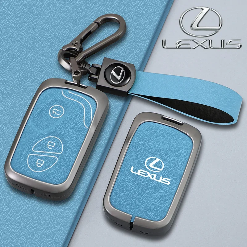 Car Remote Key Case Cover Leather Accessories For Lexus CT200H GX400 GX460 IS250 IS300C RX270 ES240 ES350 LS460 GS300 450h 460h key case key case cover car key shell