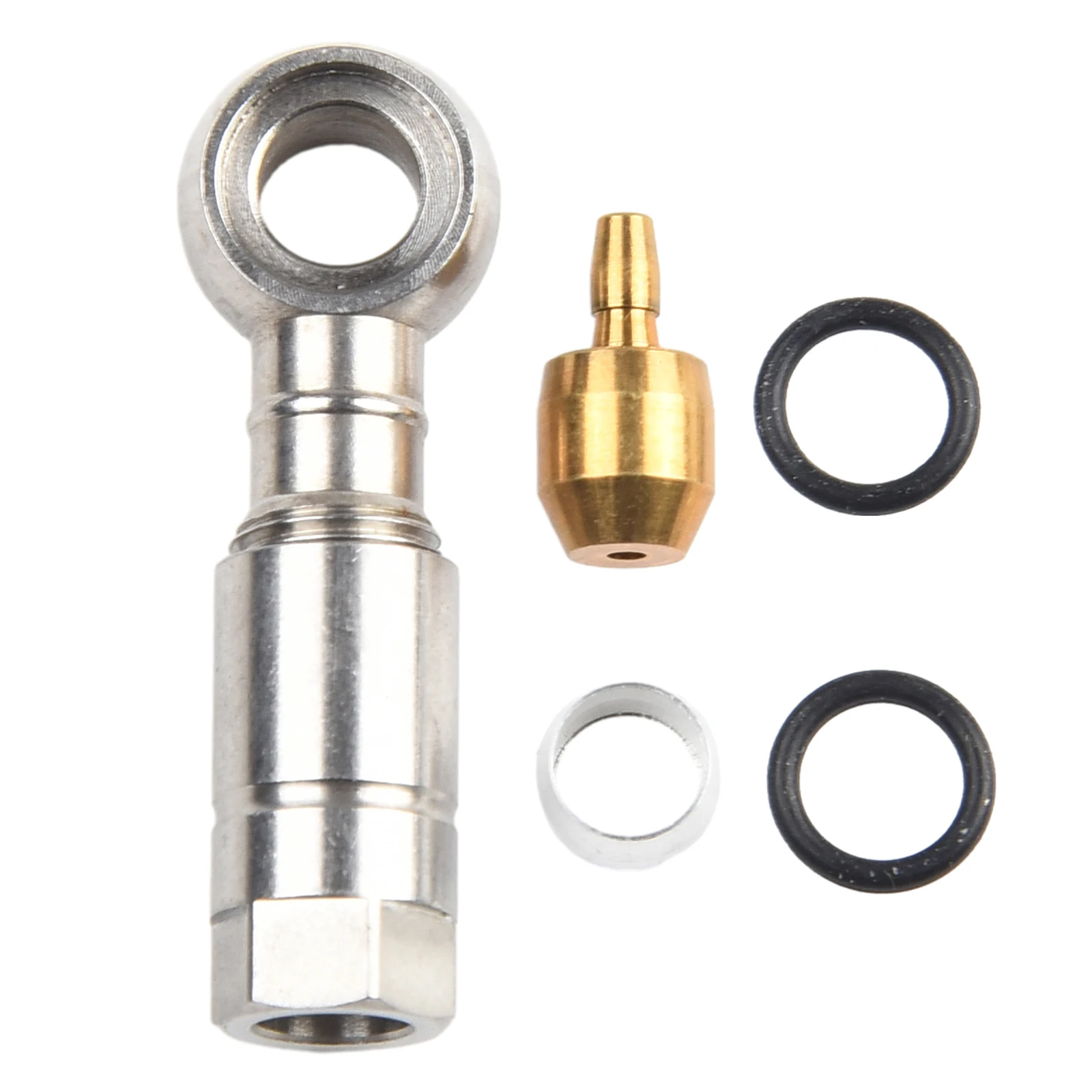 Improv Your Bik\'s Braking Systm with our Hydraulic Disc Brak Cabl End Hos Banjo Connctor Kit For HAYES_voghion.com