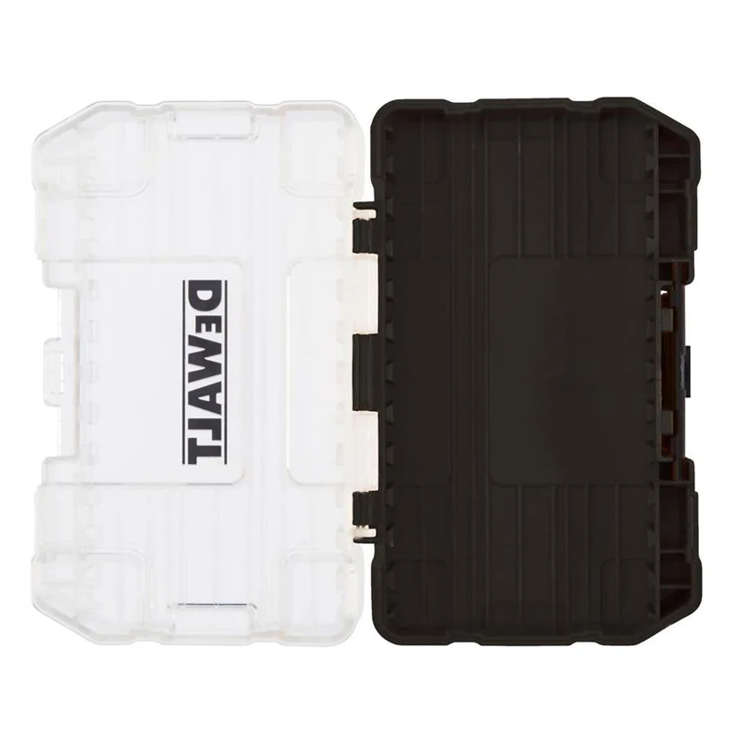 Tool Accessories Storage Box Set DEWALT Original TSTAK Black Small/Medium Plastic Rugged Portable ToolBox