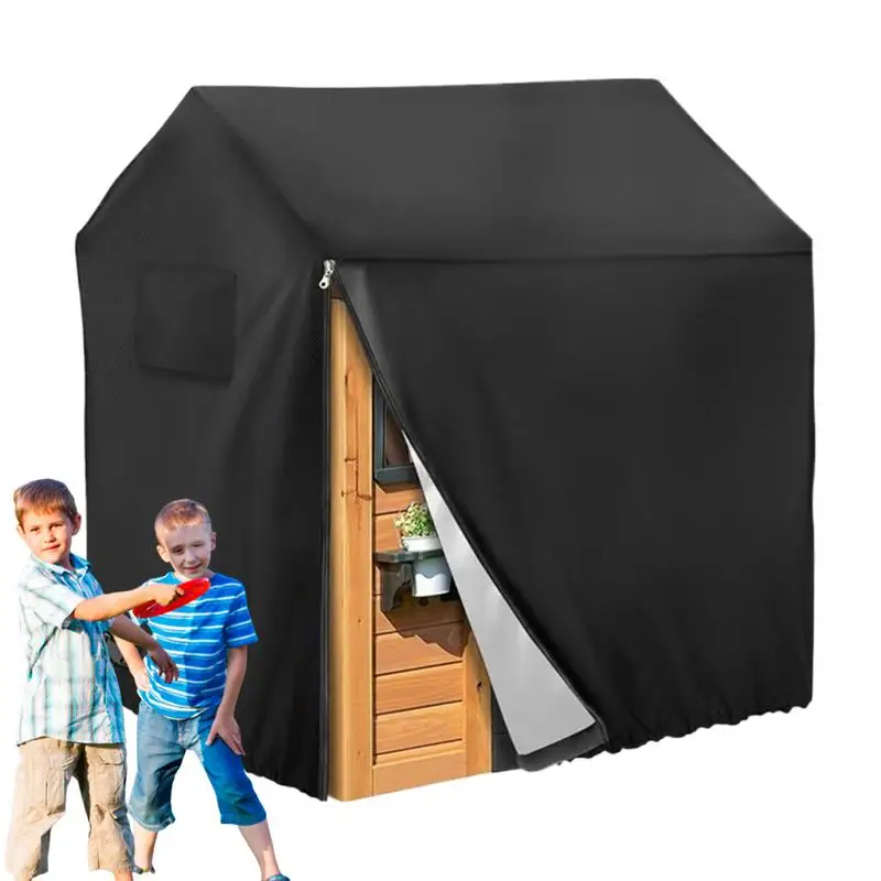 Portable Playhouse Protective Cover Dustproof SunProtection Outdoor children playhouse cover Multifunction Outdoor Play Supplies