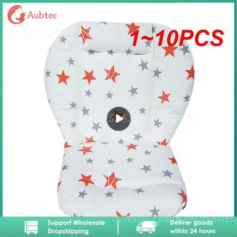 

1~10PCS Baby Stroller Seat Pad Universal Baby Stroller High Chair Seat Cushion Liner Mat Cotton Soft Feeding Chair Pad Cover