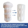 Humeral Fracture Brace Humerus Splint Arm Orthosis Shoulder Support for Broken Upper Arm Shoulder Bicep Adjustable 6
