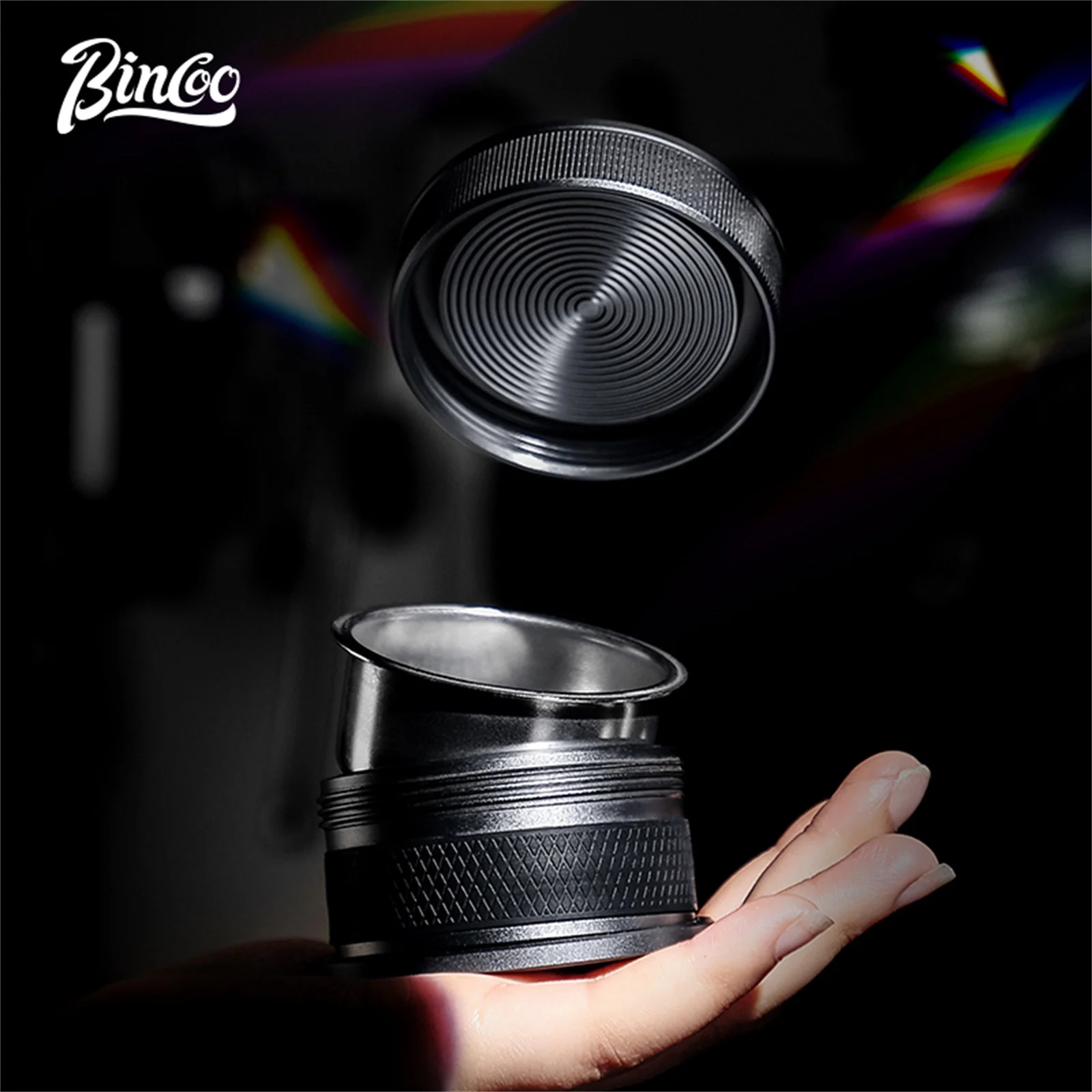 ماكينة القهوة المحمولة Bincoo H1 Pro صندوق مسحوق ا...