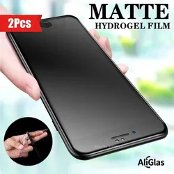 Matte Hydrogel Film Screen Protector - 2 Pack Full Coverage - Matte Hydrogel