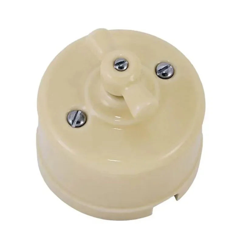 Interruptor rotativo cerâmico para melhoria Home, botão