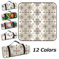 Outdoor Waterproof Camping Mat Thickened Printed Picnic Mat Tent Moisture-proof Pad Beach Blanket Baby Crawling Mat Multi Size 1