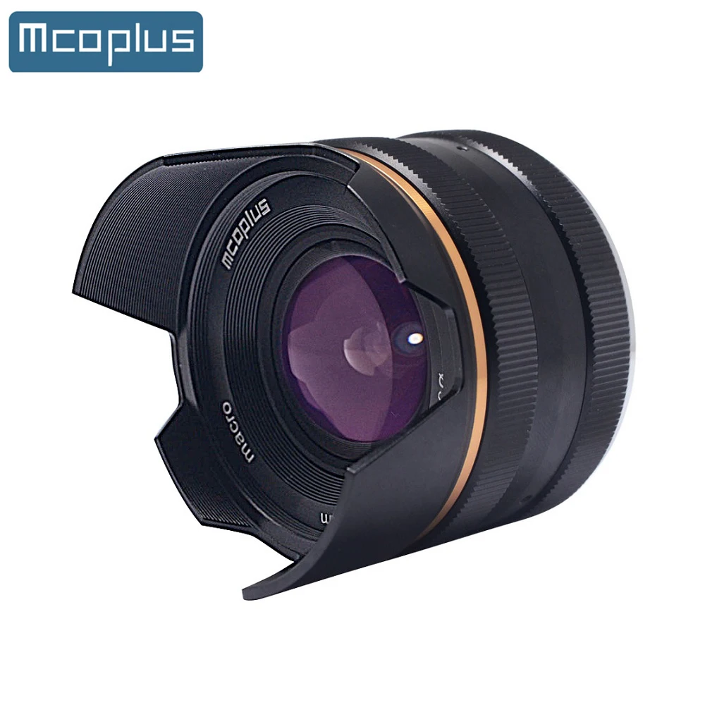 Mcoplus 14 Millimetri F3.5 Macro Di Messa A Fuoco Manuale Lente Aps-C Per Canon Ef-M Montaggio Eos-M M2 M3 M5 M6 M10 M50 M100 M200 M6 Mark Ii M50 Mark