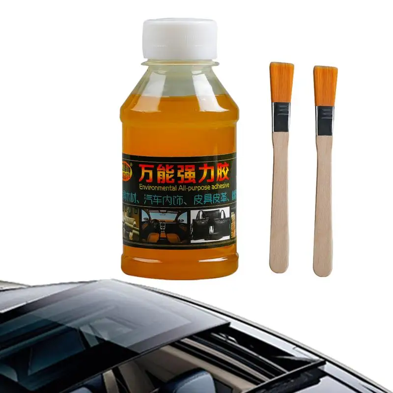 

Car Roof Liner Repair Glue 100ml Fast Dry Glue Liquid Fabric Glue Strong Adhesion Fabric Bonding Glue Car Roof Cloth Repair