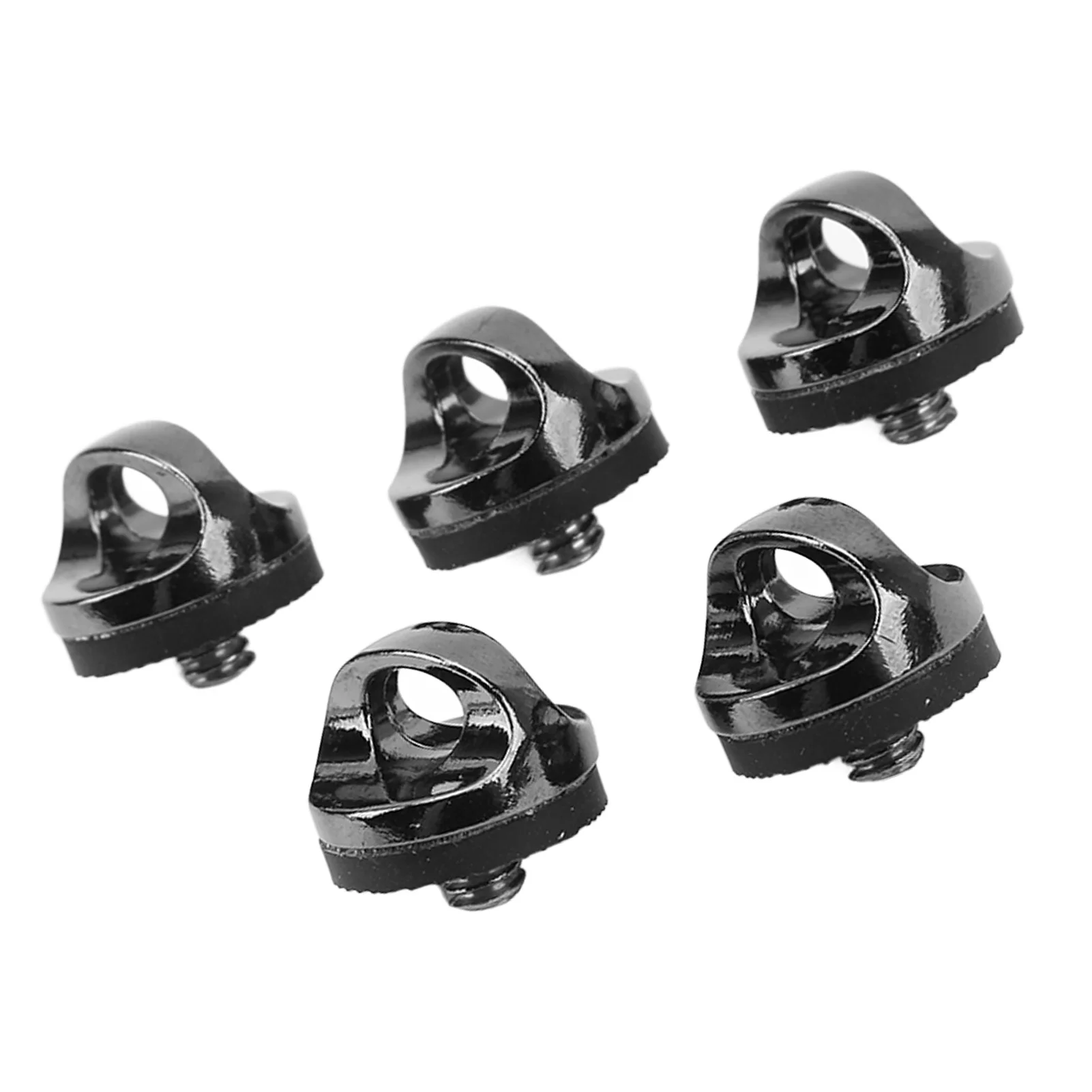 UNC 1/4 20 스레드 카메라 넥 스트랩 나사 거치대 퀵릴리즈 플레이트 장착 나사, 사진용 20mm 헤드 직경, 5 개