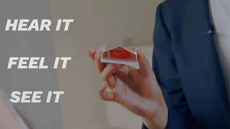 헨리 해리우스 카드 미스터리 카드 박스, 매직 트릭 클로즈업 매직 매기, 마술사 소품 액세서리, 착시 기믹 튜토리얼