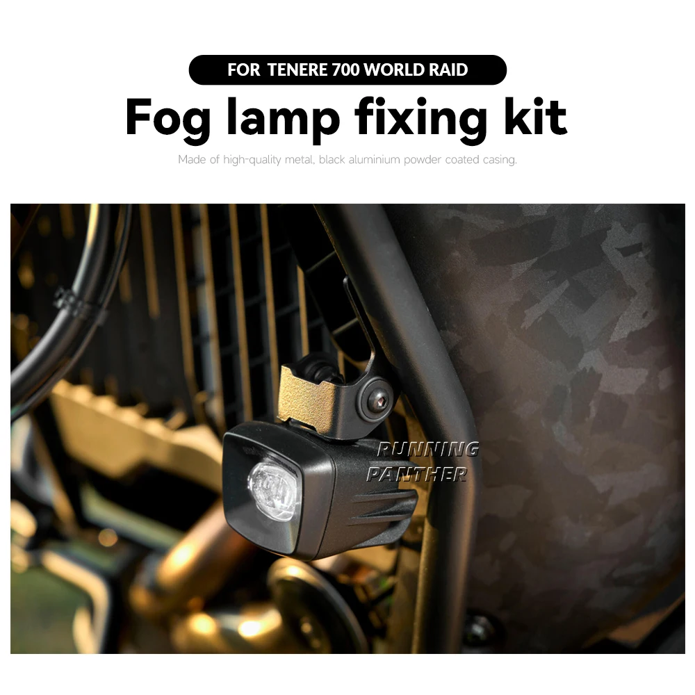 Nowy Uchwyt Muslimate Ruckyatpola Motociclykla Dolny Wspornik Lampy Muslimdo Yamaha Tenere 700 World Raid T700 World Raid