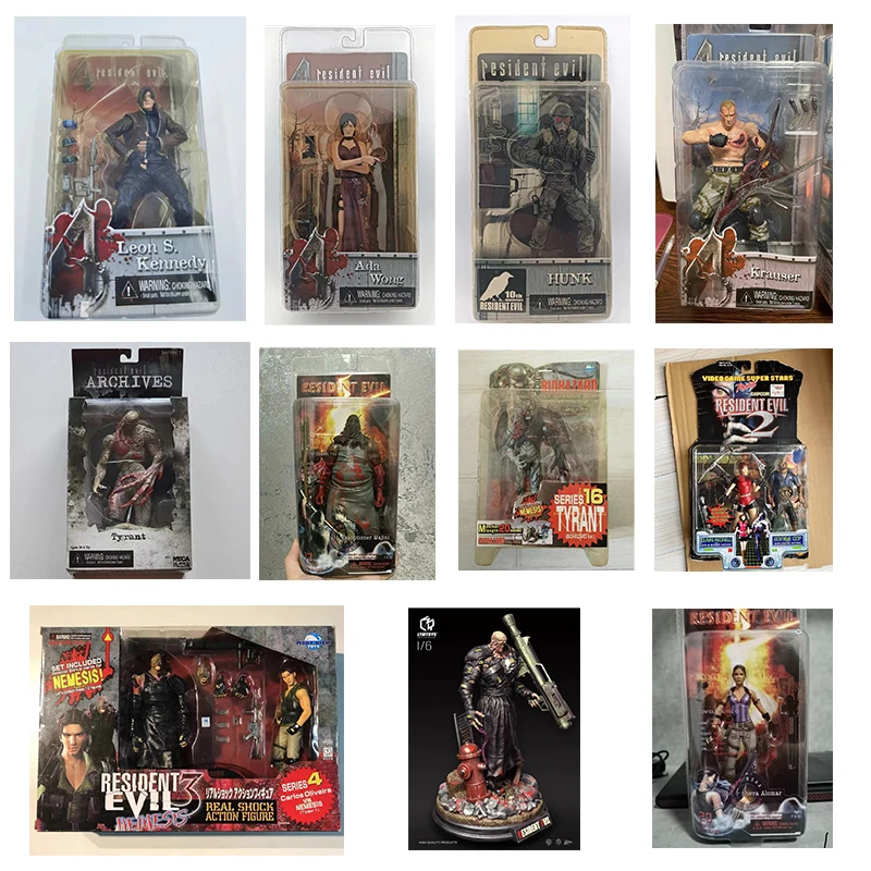 Original Resident Evil 4 2 Ada Leon Mr X Collezione Di Personaggi Toybiz Neca Palisades Action Figure Da Collezione Giocattoli In Pvc Regali Per Bambi