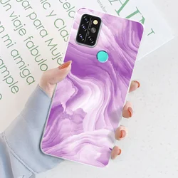 Clear Silicone Bumper Case with Custom Print Design for Umidigi A9 Pro (TM2076)