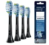 For Philips Sonicare C3 4 Pack Replacement Toothbrush Heads Plaque Defence Toothbrush Brush Head White Or Black 4