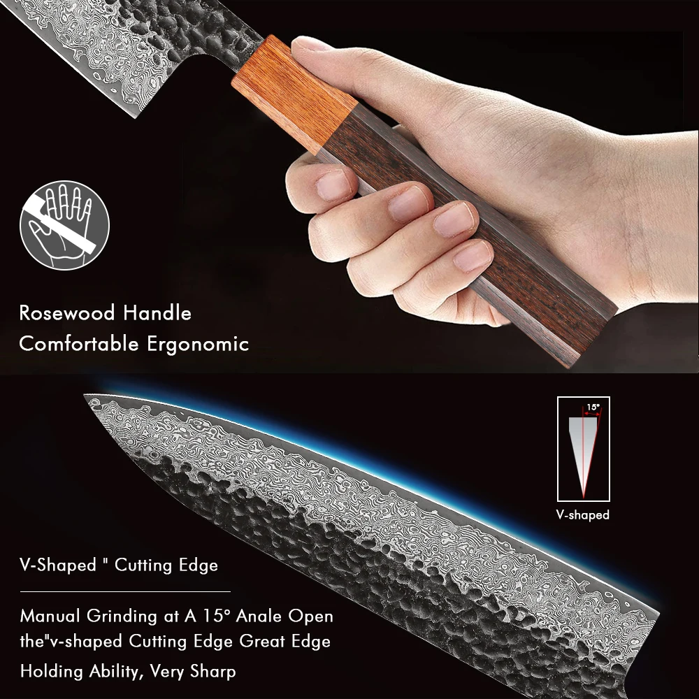 Stainless Steel Meat Cook Knife  Stainless Steel Kitchen Knives - 8 Inch  14c28n - Aliexpress