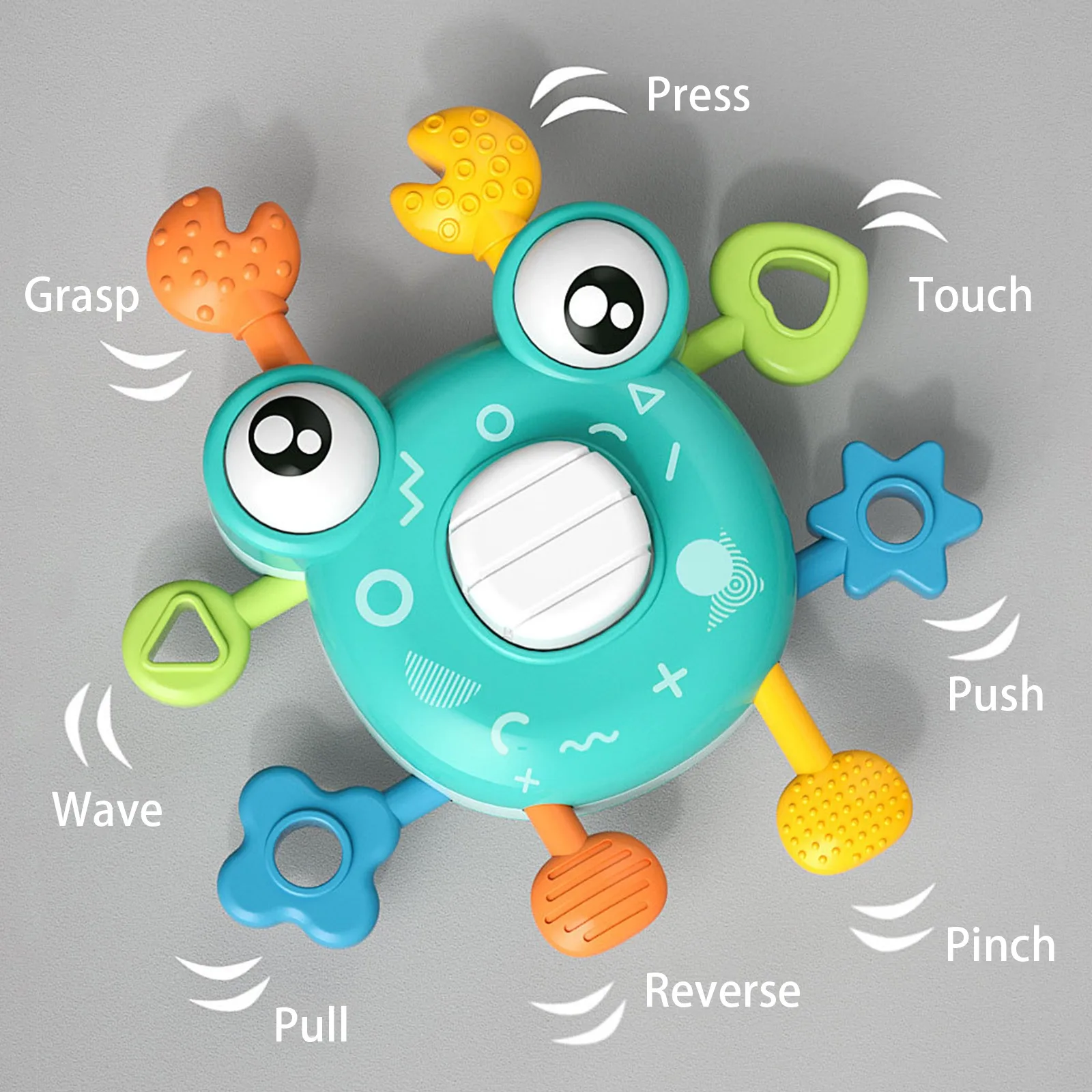 

Crawling Crab Baby Toy Press To Sound Tummy Time Baby Toys Boys Girls Learning Sound Control Development Interactive Walking