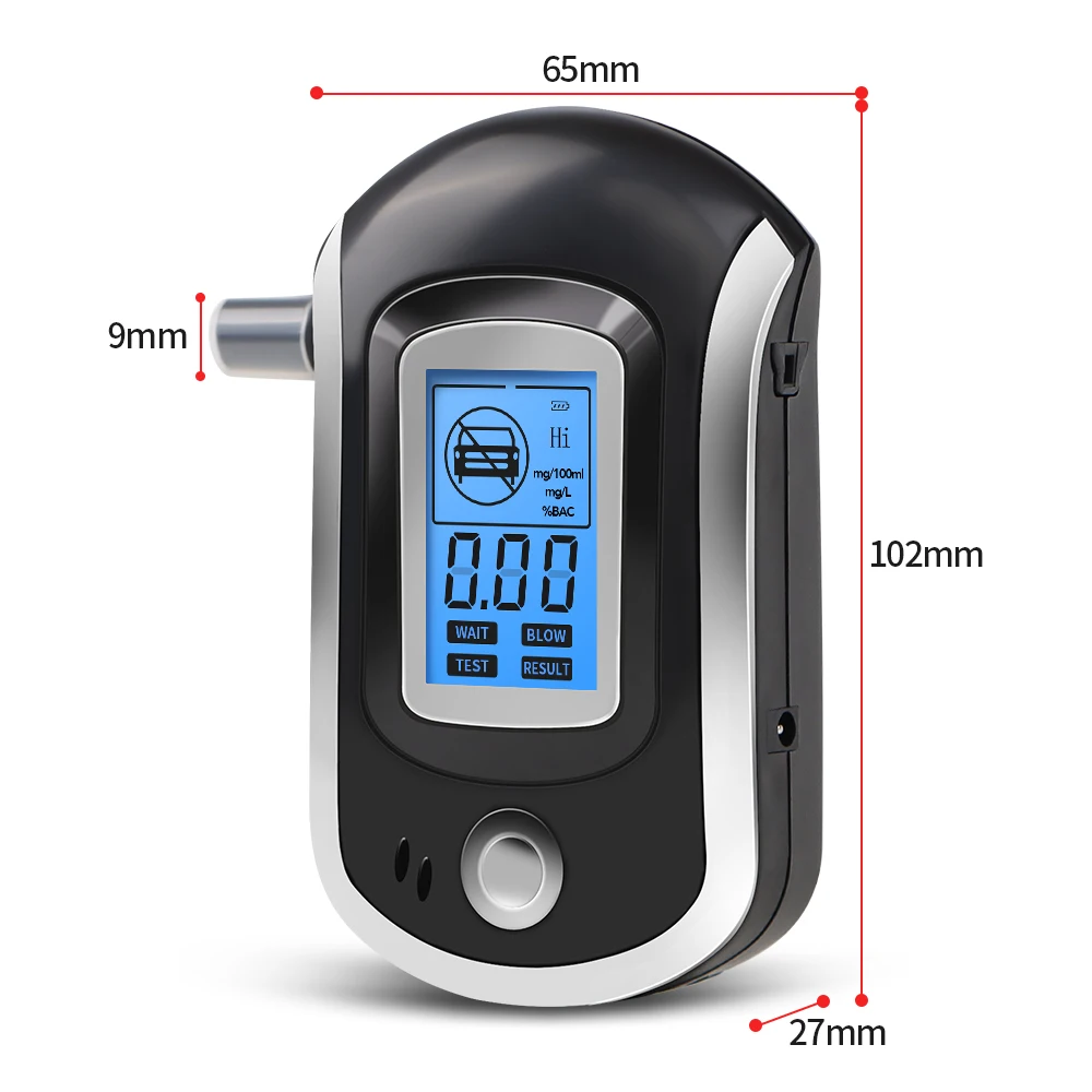 Digital Alcohol Tester Breathalyzer