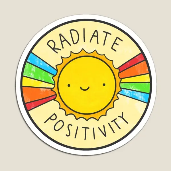 

Магнит для детской игрушки Radiate posiфитив, Яркий Декоративный детский холодильник, забавные наклейки, домашний Магнитный детский держатель