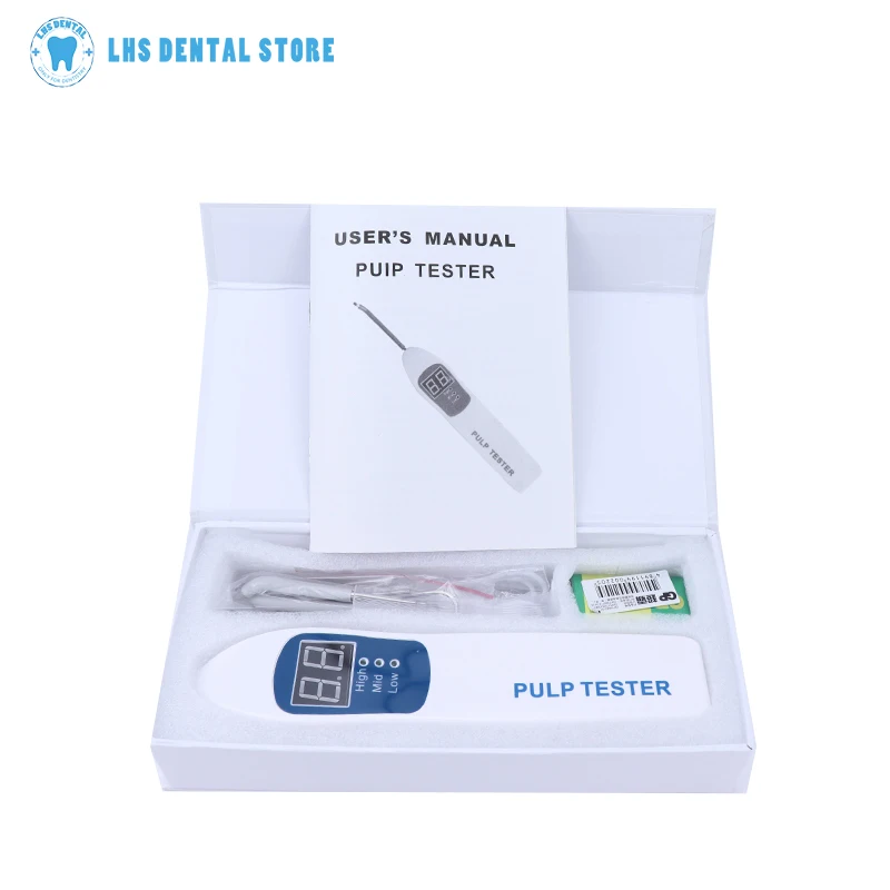 

Dental Pulp Tester C-Pulse Testing Root Canal Precision Vitality Pulp Tester for Dentist Dentistry Equipment