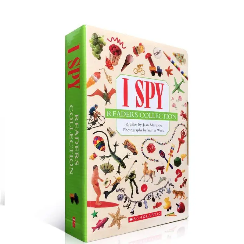 

Milu Original English I Spy Reader Collection 13Pcs Ispy