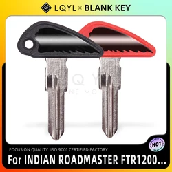 LQYL NEW Blank Key Motorcycle Replace Uncut Keys For INDIAN ROADMASTER SCOUT ROADMASTE BOBBER FTR1200 LIMITED FTR RALLY 2018