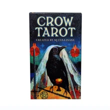 

New Crow 0 Tarot Cards Divination Fate Game Affectional Oracle Deck Tarot Cards for Beginners Divination PDF Guidebook