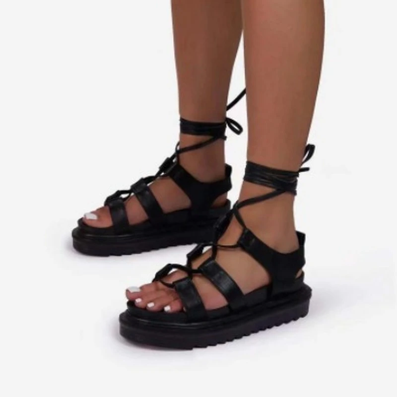 

Летние женские сандалии с кристаллами Pmwrun коллекции 2022 года, удобная женская обувь на толстой танкетке, женская пляжная обувь 55-43