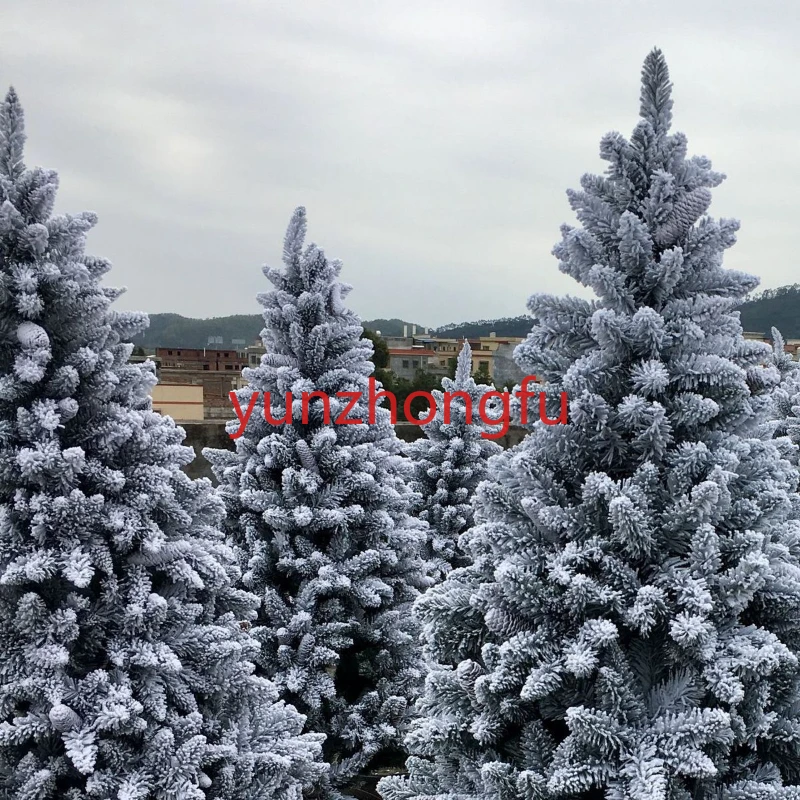 

Accessories Home Decor Craft Encrypted PVC Wholesale Christmas Tree Snow Tree Market Decoration