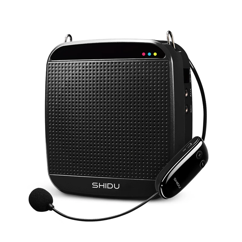 

SHIDU S613 Newest 1100mAh Portable Speaker 18W Teach Voice Amplifier with Headset Mobile voice amplifier