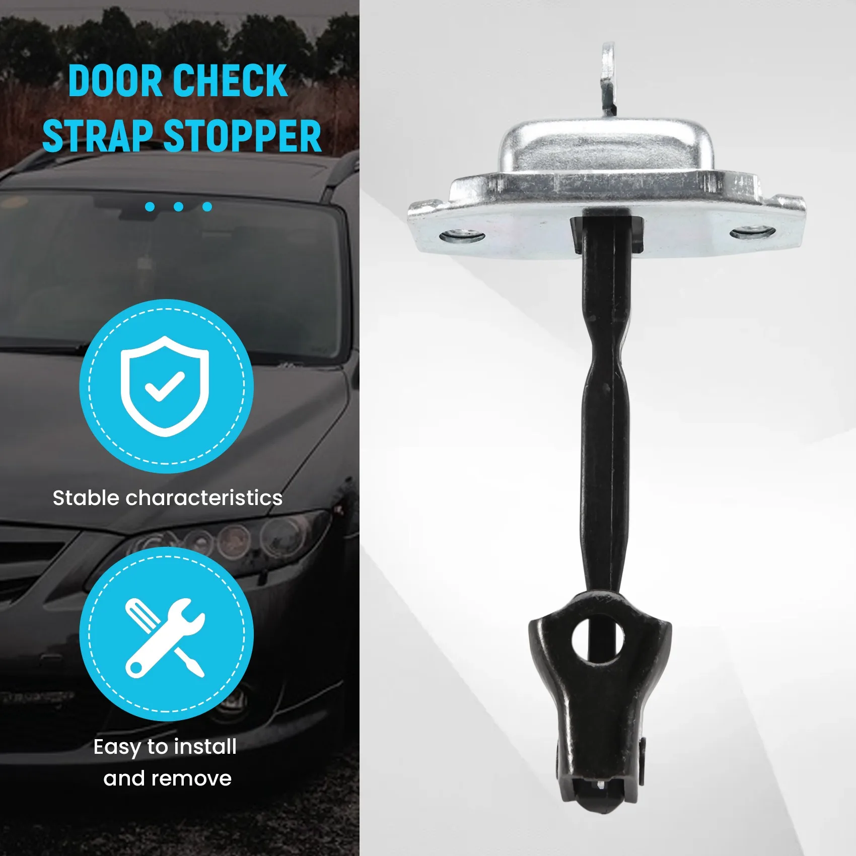 Door Stay Check Strap Stopper For Toyota Matrix Corolla 68620-02061