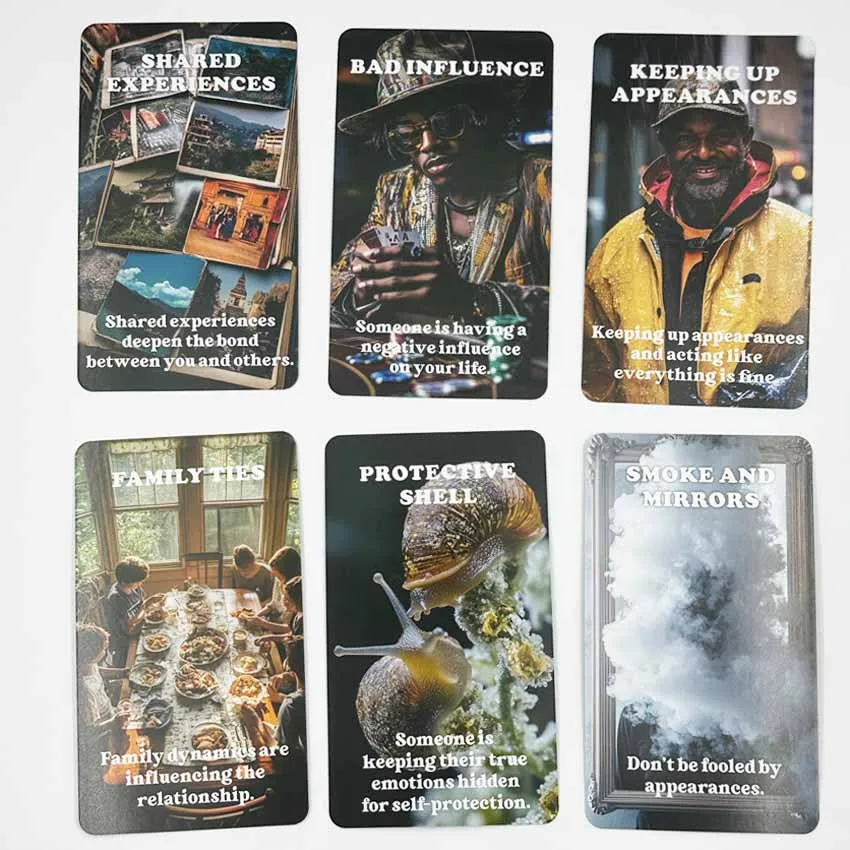 12X7cm Spill Tea Oracle Card Game 4