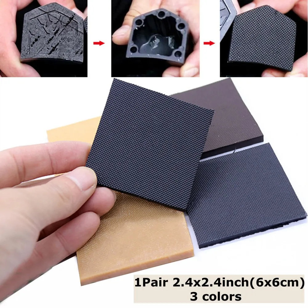 

Rubber Sole Replacement Sheet For Shoes Repair Patch High Heels Sandals Outsole Insoles Non-Slip Shoe Sole Protector Heel Pads