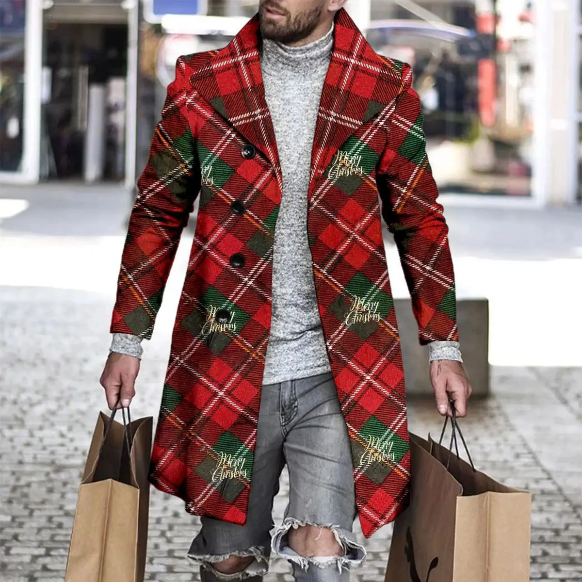 Mens Coat 2024 New Casual Men Coat Winter 6 Colors Men Coats Winter Formal Mens Trench Coat Jacket  Size S-4Xl Outdoor
